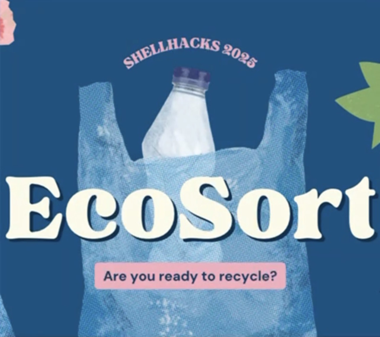 EcoSort application showing the Learn to Sort screen