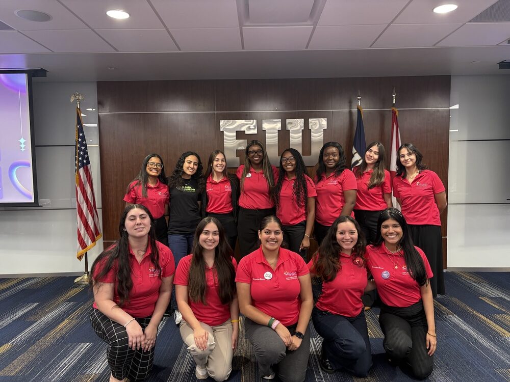Society of Women Engineers FIU executive board